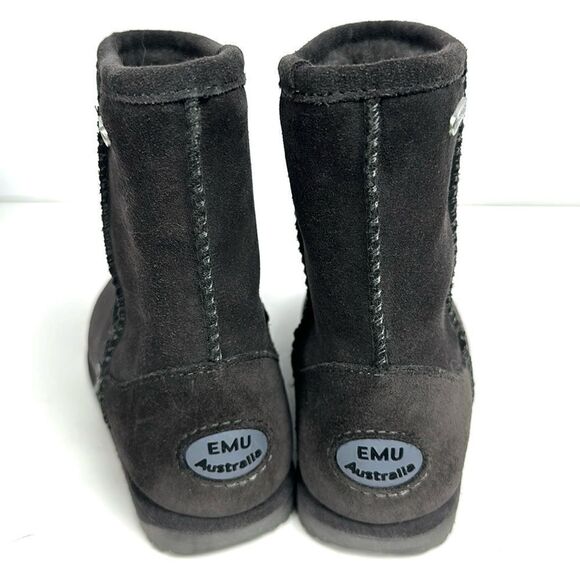 NWB New Emu Australia Brumby Lo Boots Winter Snow Waterproof size 9 Toddler - Picture 8 of 13